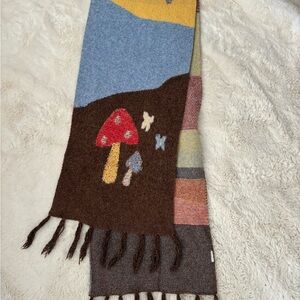 Urban Outfitters oversized Mushroom Scarf